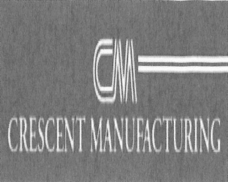 CM CRESCENT MANUFACTURING logo