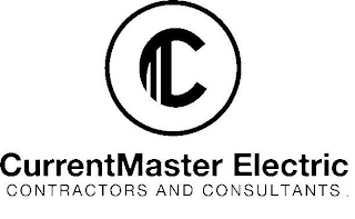 CM CURRENTMASTER ELECTRIC CONTRACTORS AND CONSULTANTS logo