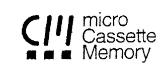 CM MICRO CASSETTE MEMORY logo