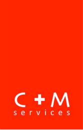 C+M SERVICES logo
