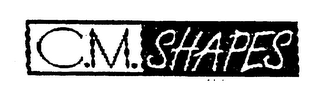 C.M. SHAPES logo