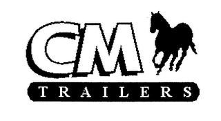 CM TRAILERS logo