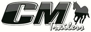 CM TRAILERS logo