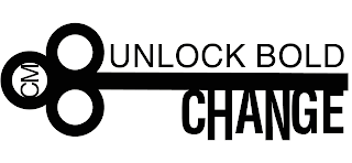 CM UNLOCK BOLD CHANGE logo