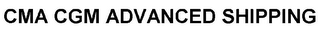 CMA CGM ADVANCED SHIPPING logo