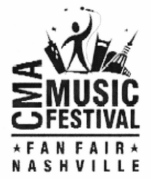 CMA MUSIC FESTIVAL FAN FAIR NASHVILLE logo