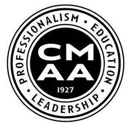 CMAA 1927 PROFESSIONALISM EDUCATION LEADERSHIP logo