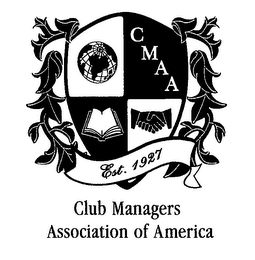 CMAA EST. 1927 CLUB MANAGERS ASSOCIATION OF AMERICA logo