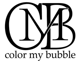 CMB COLOR MY BUBBLE logo