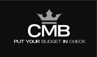 CMB PUT YOUR BUDGET IN CHECK logo