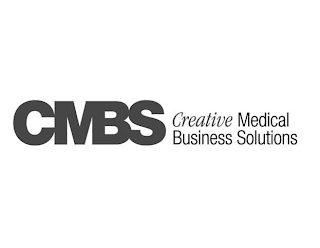 CMBS CREATIVE MEDICAL BUSINESS SOLUTIONS logo