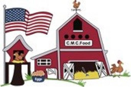 C.M.C. FOOD EGGS logo
