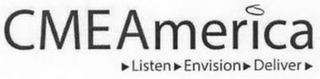 CME AMERICA LISTEN ENVISION DELIVER logo