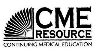 CME RESOURCE CONTINUING MEDICAL EDUCATION logo