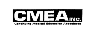CMEA INC. CONTINUING MEDICAL EDUCATION ASSOCIATES logo