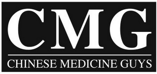 CMG CHINESE MEDICINE GUYS logo