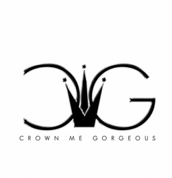CMG CROWN ME GORGEOUS logo