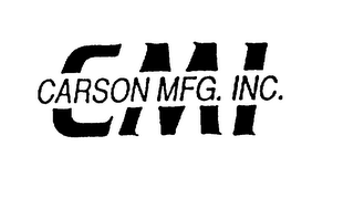 CMI CARSON MFG. INC. logo