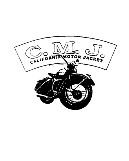 C.M.J. CALIFORNIA MOTOR JACKET logo