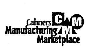 CMM CAHNERS MANUFACTURING MARKETPLACE logo