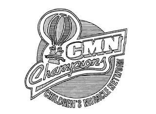 CMN CHAMPIONS CHILDREN'S MIRACLE NETWORK logo