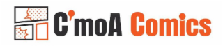 C'MOA COMICS logo