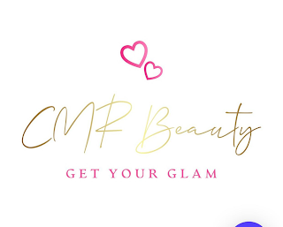 CMR BEAUTY, GET YOUR GLAM logo