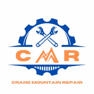 CMR CRANE MOUNTAIN REPAIR logo