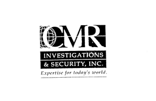 CMR INVESTIGATIONS & SECURITY, INC. EXPERTISE FOR TODAY'S WORLD. logo