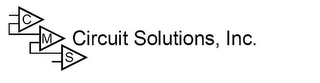 CMS CIRCUIT SOLUTIONS, INC. logo