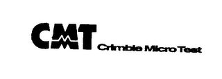 CMT CRIMBLE MICRO TEST logo