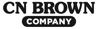 CN BROWN COMPANY logo