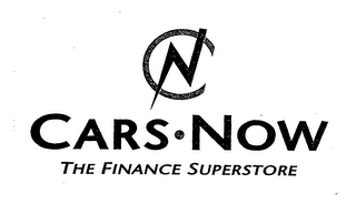 CN CARS NOW THE FINANCE SUPERSTORE logo