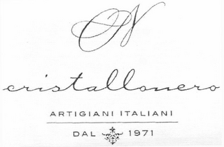 CN CRISTALLONERO ARTIGIANI ITALIANI DAL1971 logo