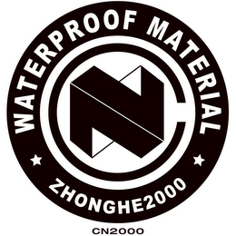 CN WATERPROOF MATERIAL ZHONGHE2000 CN2000 logo