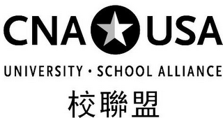 CNA USA UNIVERSITY SCHOOL ALLIANCE logo
