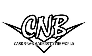 CNB CASE N BAG MAKERS TO THE WORLD logo