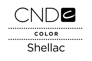 CND C COLOR SHELLAC logo