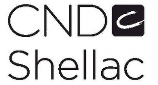 CND C SHELLAC logo