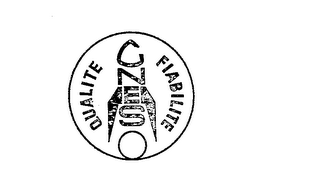 CNES QUALITE FIABILITE logo