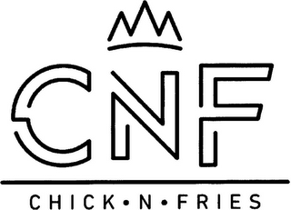 CNF CHICK·N·FRIES logo