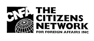 CNFA THE CITIZENS NETWORK FOR FOREIGN AFFAIRS INC logo