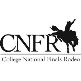 CNFR COLLEGE NATIONAL FINALS RODEO logo