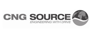 CNG SOURCE ENGINEERING WITH DRIVE logo