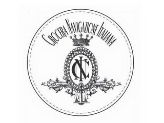 CNI CROCERA NAVIGAZIONE ITALIANA logo