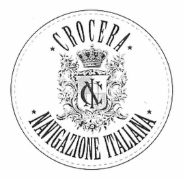 CNI CROCERA NAVIGAZIONE ITALIANA logo