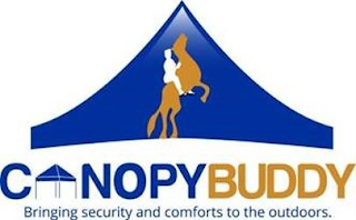 CNOPY BUDDY BRINGING SECURITY AND COMFORTS TO THE OUTDOORS. logo