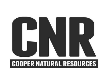 CNR COOPER NATURAL RESOURCES logo