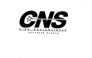 CNS CIBA NEUROSCIENCE SPEAKERS BUREAU logo