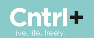 CNTRL + LIVE. LIFE. FREELY. logo